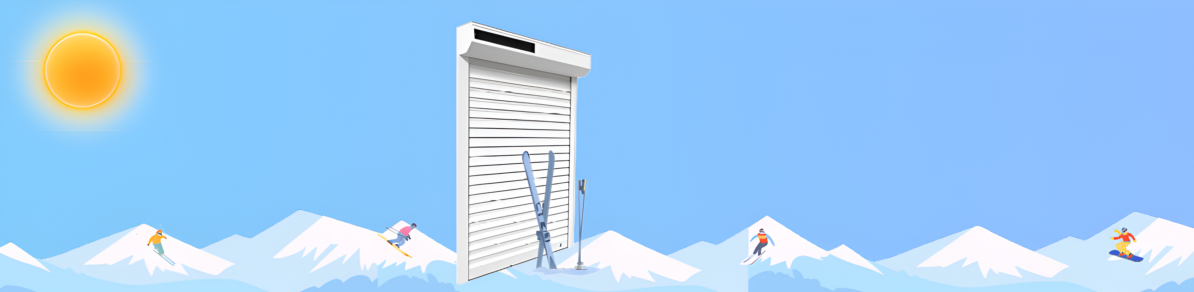Volet roulant solaire en hiver la lumière est votre allié