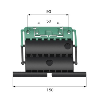 verrou pour volet roulant 2 maillons H875E