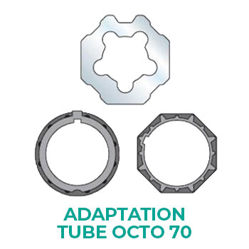 adaptation moteur tube octo 70