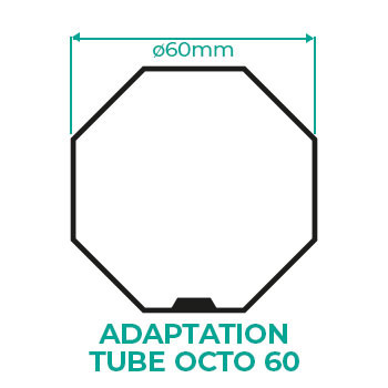 roue couronne adaptation volet octo 60