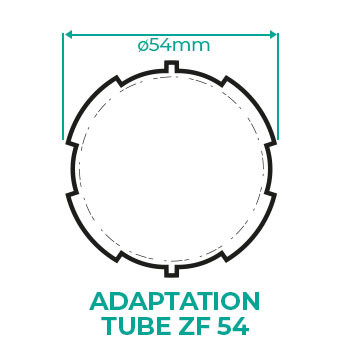 roue couronne zf54